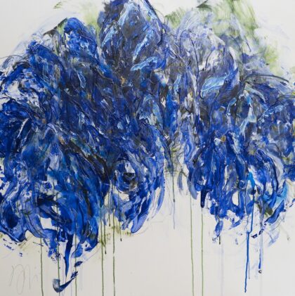 絵画 のおすすめ作品・人気作家 抽象画 植物 花 フラワー フローラル ボタニカル 青 Flowers インテリア絵画 アート
