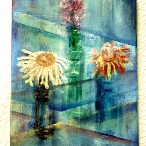 油絵 のおすすめ作品・人気作家 ドリームコア花花瓶光 Hallucination インテリア絵画 アート