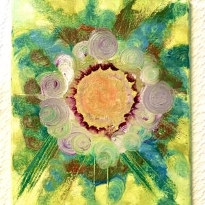 油絵 のおすすめ作品・人気作家 ドリームコア曼荼羅油絵 Neo Mandala インテリア絵画 アート