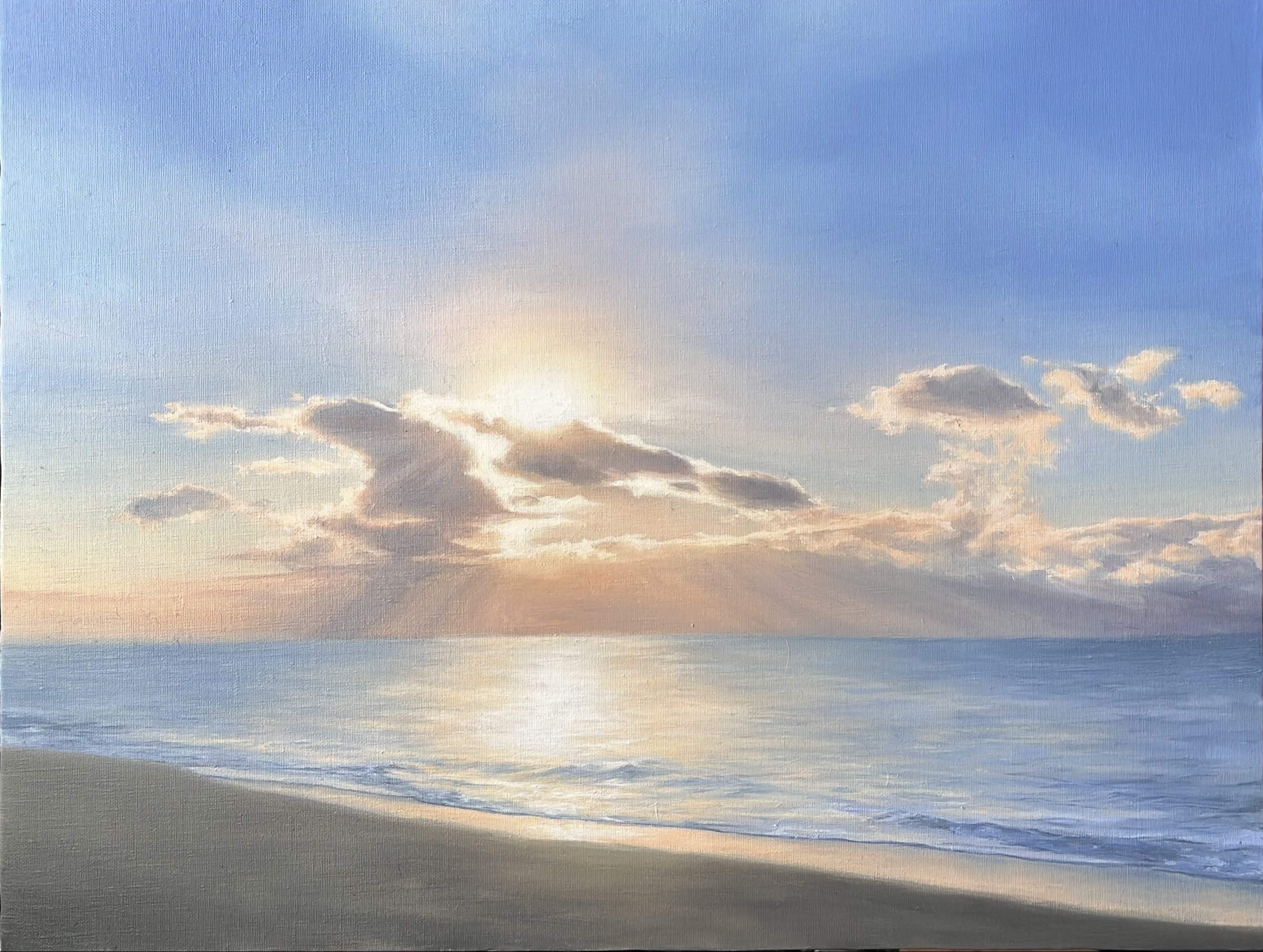 絵画 のおすすめ作品・人気作家 海 日の出 空 風景 陽光 インテリア絵画 アート