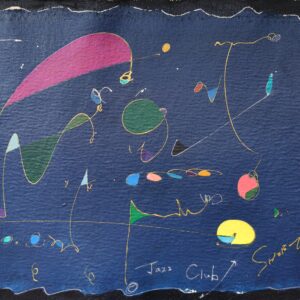 アクリル画 のおすすめ作品・人気作家 音楽線 Jazz Club インテリア絵画 アート