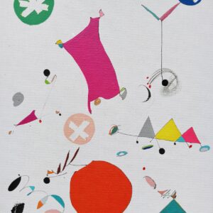 アクリル画 のおすすめ作品・人気作家 音楽線 Dance インテリア絵画 アート