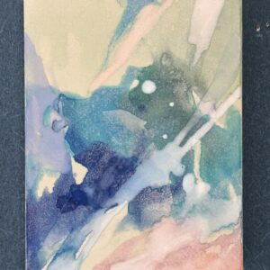 日本画 のおすすめ作品・人気作家 抽象画 白 青 青の気配 インテリア絵画 アート