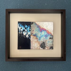 日本画 のおすすめ作品・人気作家 星 日本画 星空 空 銀箔 銀色 青 Starry Sky #8 インテリア絵画 アート