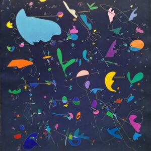アクリル画 のおすすめ作品・人気作家 音楽線 Whale Song インテリア絵画 アート