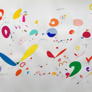 水彩画 のおすすめ作品・人気作家 花カラフル BACH BWV Anh.114 インテリア絵画 アート
