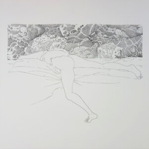 版画 のおすすめ作品・人気作家 銅版画，裸婦，エングレーヴィング，engraving，ビュラン，burin，アクアチント，Aquatint， 華（銅版画） インテリア絵画 アート