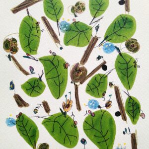 絵画 のおすすめ作品・人気作家 水彩風景 もり インテリア絵画 アート