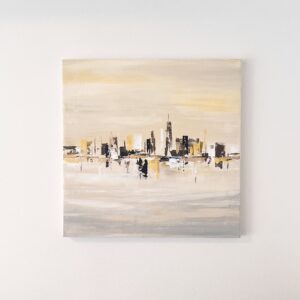 アクリル画 のおすすめ作品・人気作家  ■METROPOLIS — Op.02 : Liquid Gold インテリア絵画 アート