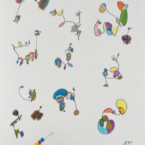 絵画 のおすすめ作品・人気作家 音楽線 モジモジ インテリア絵画 アート