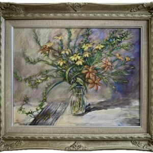 絵画 のおすすめ作品・人気作家 花 パステル 水彩 花のスケッチ インテリア絵画 アート