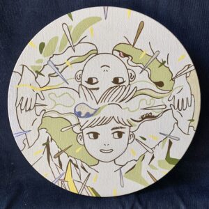 イラスト のおすすめ作品・人気作家 イラスト 光 女性 男性 自然 光のしずく インテリア絵画 アート