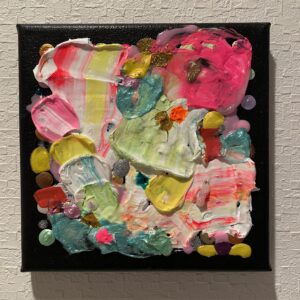 アクリル画 のおすすめ作品・人気作家 抽象画 星 黒 ゴールド モダンアート モダンインテリア 惑星 流星 銀河 universe16 インテリア絵画 アート