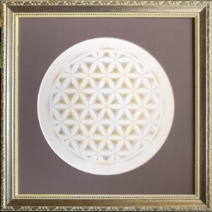 ペン画 ドローイングのおすすめ作品・人気作家 フラワーオブライフ 神聖幾何学 神聖幾何学アート 光明 インテリア絵画 アート