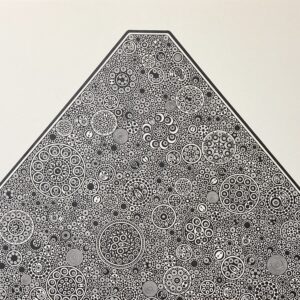ペン画 ドローイングのおすすめ作品・人気作家 富士山ペン 富士山 インテリア絵画 アート