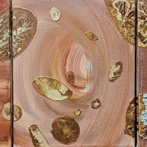アクリル画 のおすすめ作品・人気作家 gold 抽象 抽象画 brown cacao chocolate interior modern art インテリア カカオ ゴールド チョコレート ブラウン モダンアート Cacao Holic インテリア絵画 アート