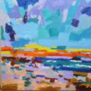 アクリル画 のおすすめ作品・人気作家 風景 抽象 日の出 インテリア絵画 アート