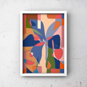 絵画 のおすすめ作品・人気作家 ピンク 抽象画 くすみカラー アースカラー オレンジ カラフル ジークレー ナチュラルインテリア ニュアンスカラー ブルー リラックス 北欧インテリア 北欧モダン 壁掛け 額装あり 額装済み Untitled-11 インテリア絵画 アート