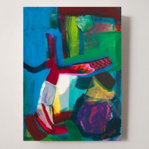 アクリル画 のおすすめ作品・人気作家 アクリル 抽象画 水彩画 緑 ブラウン モダンアート 現代アート 青 Post Tradition インテリア絵画 アート