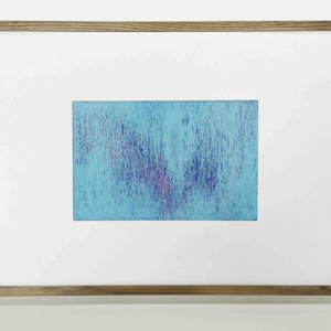 抽象画 のおすすめ作品・人気作家 ピンク 抽象画 Abstract painting relaxing アナログ インテリア クレヨン 原画 寒色 水色 落ち着き Untitled-SBP01 インテリア絵画 アート