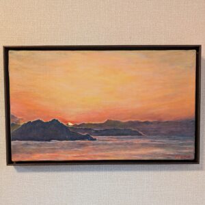 油絵 のおすすめ作品・人気作家 印象派　風景画　impressionism　朝日　海 『朝日（Sunrise）』 インテリア絵画 アート