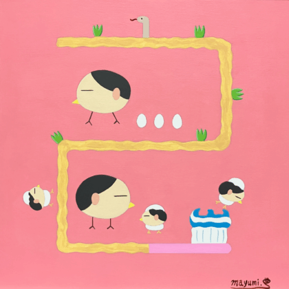 イラスト のおすすめ作品・人気作家 アクリル イラスト 人物 あゆむ インテリア絵画 アート