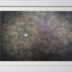 アクリル画 のおすすめ作品・人気作家 宇宙 カラフル ミルキーウェイ メタリック 夜空 天の川 幻想 銀河 風景 星雲 インテリア絵画 アート