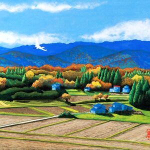 日本画 のおすすめ作品・人気作家 日本画 空間 時間 ゆとり ある秋の午後 インテリア絵画 アート