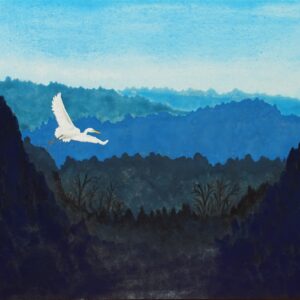 日本画 のおすすめ作品・人気作家 日本画 空間 時間 ゆとり 夜明け前 インテリア絵画 アート