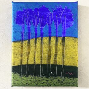 アクリル画 のおすすめ作品・人気作家 抽象画 アクリル画 ブルー 今日の絵 心象 心象風景 風景画 surpass インテリア絵画 アート