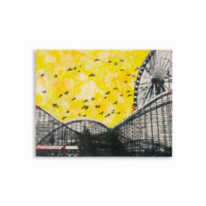 コラージュ のおすすめ作品・人気作家 アクリル コラージュ インテリア カラフル Lost Signals#03 No.302 インテリア絵画 アート