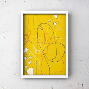 絵画 のおすすめ作品・人気作家 抽象画 くすみカラー アースカラー カラフル ジークレー ナチュラルインテリア ニュアンスカラー リラックス 北欧インテリア 北欧モダン 壁掛け 額装あり 額装済み Untitled-10 インテリア絵画 アート