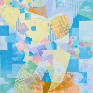 抽象画 のおすすめ作品・人気作家 コラージュ 抽象画 ジェンダーアート フェミニズムアート 人物画 女性画 幾何学模様 The Liberation インテリア絵画 アート