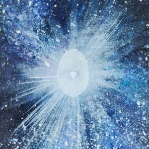 アクリル画 のおすすめ作品・人気作家 卵宇宙宇宙画抽象画心象風景パターン・模様 The Possibility インテリア絵画 アート