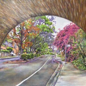 絵画 のおすすめ作品・人気作家 トンネル花 トンネルを抜けて インテリア絵画 アート