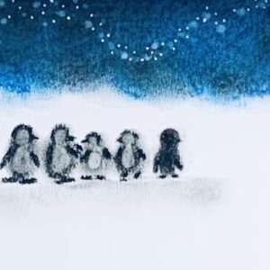 手描きイラスト のおすすめ作品・人気作家 水彩画 明けない夜はない インテリア絵画 アート