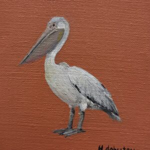 油絵 のおすすめ作品・人気作家 ペリカン鳥動物油絵 ペリカン インテリア絵画 アート