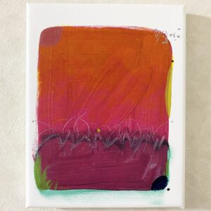 アクリル画 のおすすめ作品・人気作家 抽象画 アクリル画 今日の絵 心象 心象風景 日々の心象シリーズ 暖色 風景画 キオクノマド インテリア絵画 アート