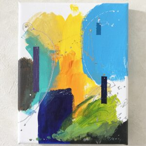 アクリル画 のおすすめ作品・人気作家 抽象画 アクリル画 カラフル 今日の絵 心象 心象風景 日々の心象シリーズ 風景画 season in,in season インテリア絵画 アート