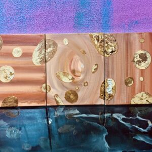 アクリル画 のおすすめ作品・人気作家 gold 抽象 抽象画 brown cacao chocolate interior modern art インテリア カカオ ゴールド チョコレート ブラウン モダンアート Cacao Holic インテリア絵画 アート