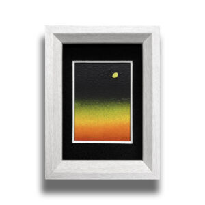 アクリル画 のおすすめ作品・人気作家 宇宙 シンプル ミニアート 月 空 風景画 暁 インテリア絵画 アート
