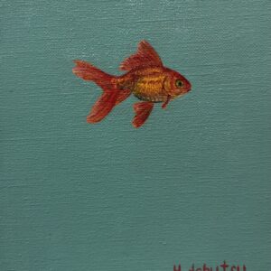 油絵 のおすすめ作品・人気作家 金魚魚油絵 金魚 インテリア絵画 アート