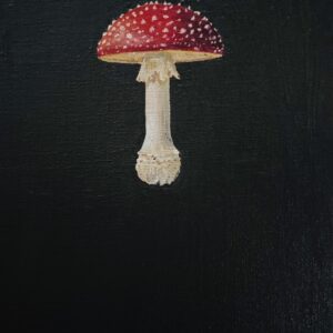 油絵 のおすすめ作品・人気作家 ベニテングタケキノコきのこ油絵 ベニテングタケ インテリア絵画 アート