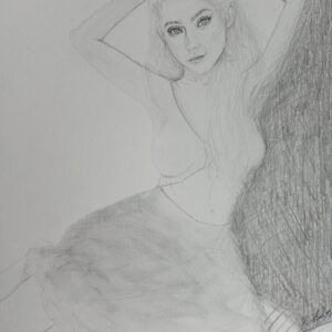 水彩画 のおすすめ作品・人気作家 女性 ポートレート portrait♡ インテリア絵画 アート