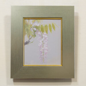 油絵 のおすすめ作品・人気作家 油絵 花 botanical floral Satoru Satoru Tsuyuha Tsuyuha wisteria 藤 覚 露羽 露羽 覚 藤の花（2026春）Wisteria インテリア絵画 アート