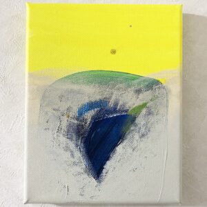 アクリル画 のおすすめ作品・人気作家 抽象画 アクリル画 イエロー 今日の絵 心象 心象風景 日々の心象シリーズ 風景画 strange sight インテリア絵画 アート