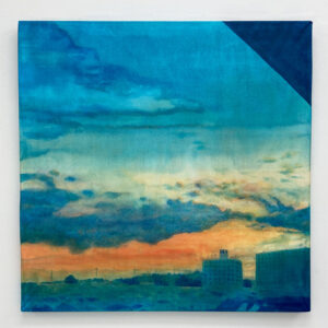 アクリル画 のおすすめ作品・人気作家 光 アクリル画 オレンジ カラフル ブルー 夕日 夜景 空 風景画 龍雲 龍雲    91 x 91 cm インテリア絵画 アート