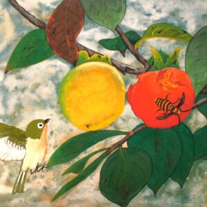 日本画 のおすすめ作品・人気作家 日本画 空間 時間 ゆとり 実りのころ インテリア絵画 アート