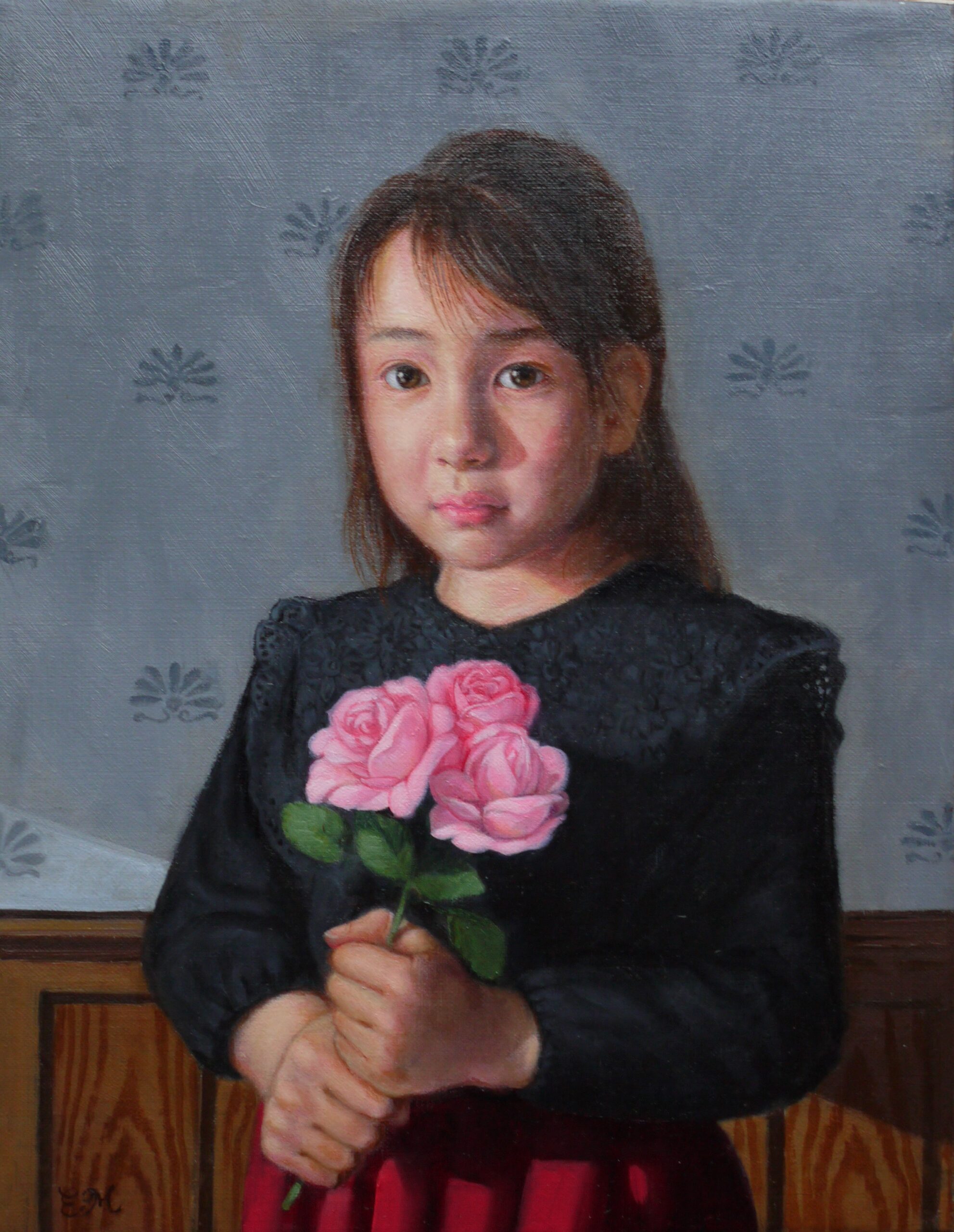 ピンクの薔薇 | MATSUDA ｜インテリア絵画 アートの専門通販