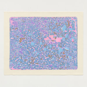 版画 のおすすめ作品・人気作家 ピンク 抽象画 モノタイプ 水色 版画 紫 Untitled インテリア絵画 アート